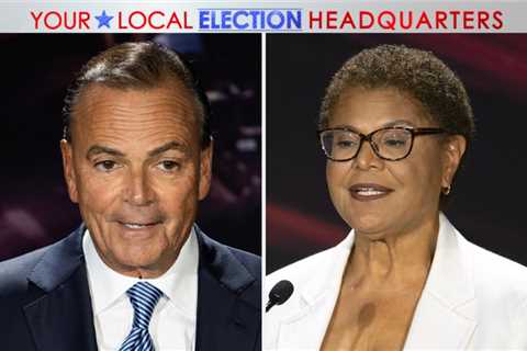 Los Angeles Mayor’s Race: Karen Bass surges into lead