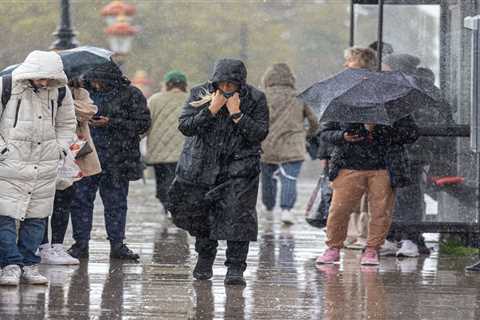 UK weather – Brits told to brace for more FLOODING and commute chaos after being lashed by rain..