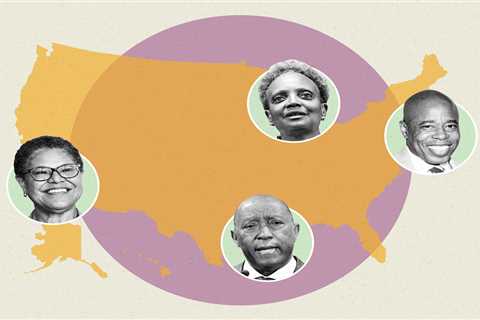 Black mayors are leading the nation''s biggest cities for the first time