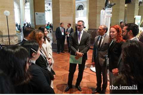 Prince Amyn Mohamed and Prince Rahim Aga Khan at 2022 Paris Peace Forum; Prince Rahim at the..