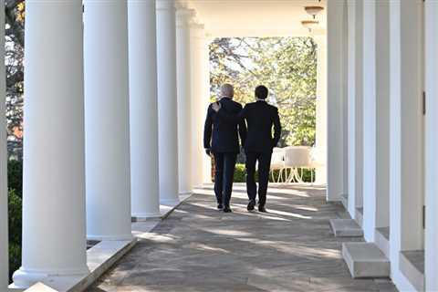 Biden hosts French Pres. Emmanuel Macron and wife at White House