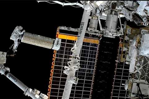 The International Space Station is getting new technology from NASA astronauts after a scary..