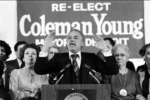 State Sen. Coleman A. Young announces Detroit mayoral bid   ⋆