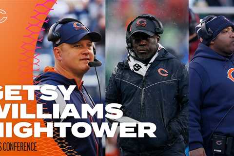 Getsy, Williams, Hightower on building team foundations | Chicago Bears