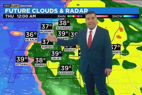 Chicago First Alert Weather: Rain to give way to snow