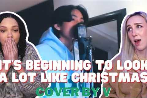 COUPLE REACTS TO It’s Beginning To Look A Lot Like Christmas (cover) by V of BTS