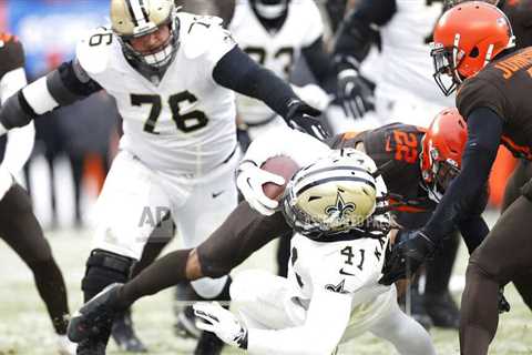 Saints beat the Browns in Cleveland, 17-10