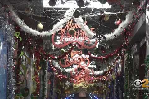 Woman’s elaborate Christmas hallway display dazzles neighbors