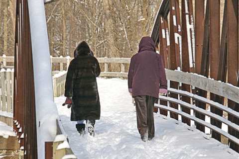 Winter hiking in Cuyahoga Valley National Park