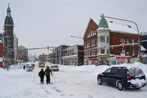 Buffalo digs out of snow as New York winter storm death toll rises to 27