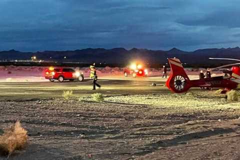 Six injured in Boulder City after helicopter makes hard landing