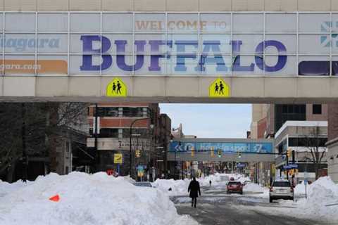 Buffalo braces for flooding as temperatures soar after a severe storm