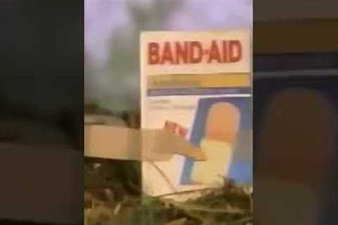 Vintage Band-Aid Commercial #shorts #bandaid