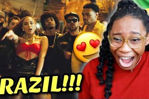 AMERICAN REACTS TO BRAZILIAN FUNK MUSIC FOR THE FIRST TIME! 🇧🇷 WOW!!😍