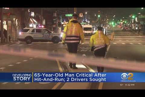 NYPD searching for 2 drivers in Queens hit-and-run