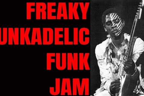 Freaky Funkadelic Funk Jam | Guitar Backing Track (F Minor)