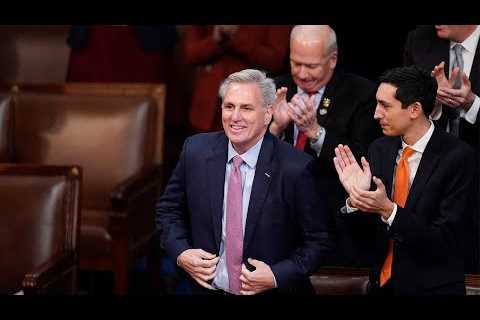 McCarthy elected House speaker in rowdy post-midnight vote