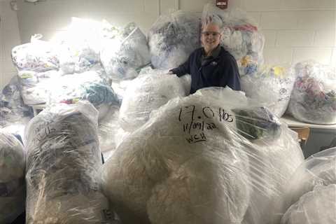 NJ university student gathered over 400 pounds – and counting – of plastic waste