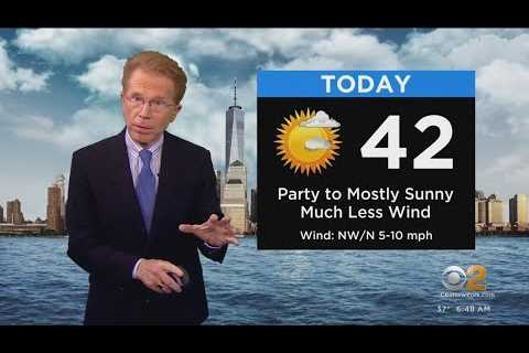 First Alert Weather: CBS2’s 1/21 Saturday morning update