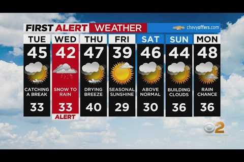 First Alert Weather: Tracking snow, rain for Thursday