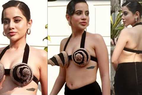 OMG! 😱 Urfi Javed chose weird Outfit to Flaunt her Figure, Video is getting Viral