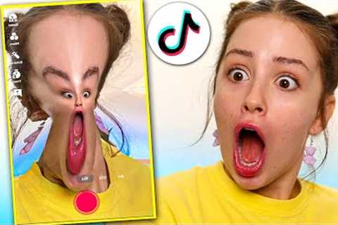 VIRAL TIKTOK FILTERS You Should Never Try😬 I''m never doing this again