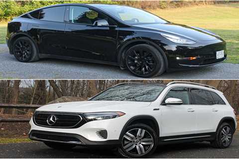 Why I'd buy a Tesla Model Y over the Mercedes EQB after driving both electric SUVs