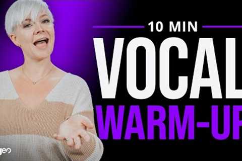 The BEST Vocal Warm-Up For Singers - Better Singing in 10 Minutes