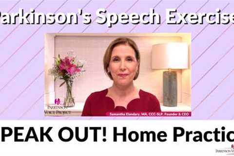 2/8/2023 Parkinson''s Speech Exercises: Out & About at the Airport