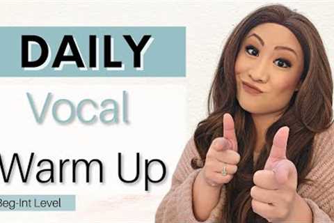 Daily Vocal Warm Up #2 Improve Your Voice Quality