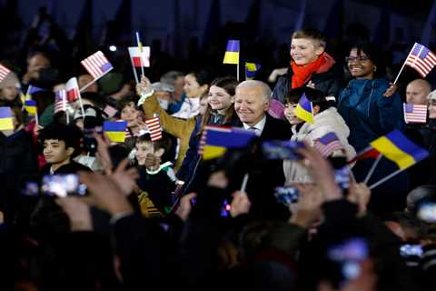 Biden is completing a journey that has highlighted his role on the world stage