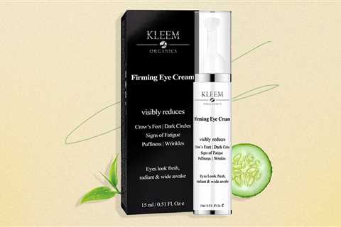 Kleem Organics’ Firming Eye Cream Is on Sale For 50% Off at Amazon