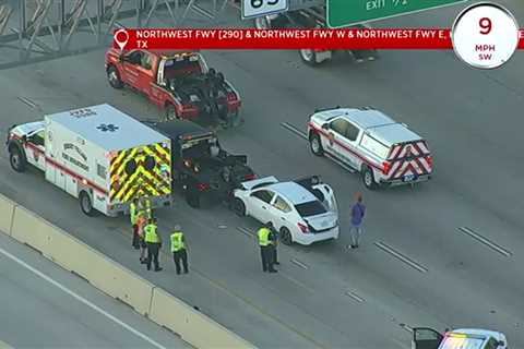 Houston traffic: 5-vehicle crash on US-290 inbound at FM-529 cleared but causes 4-mile backup