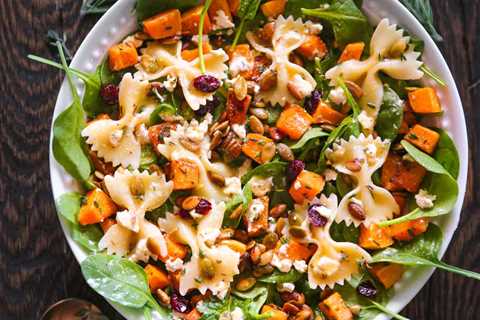 Fall Salad with Maple-Lime Dressing