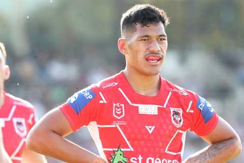 St George Illawarra Dragons to welcome again Talatau Amone as NRL lifts no-fault stand-down order