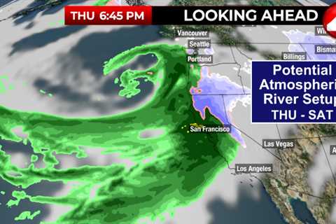 Flood watch issued for Bay Area with atmospheric river poised to hit