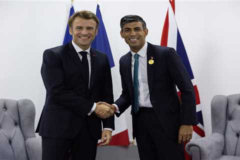 Rishi Sunak to sweet-talk Macron on joint efforts to stop migrant crossings at Paris meeting