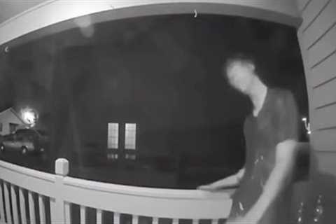 25 Most Disturbing Things Caught On Doorbell Camera