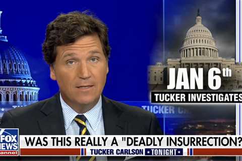 News from Tucker Carlson: Fox host defends QAnon Shaman, attacks trans people and calls Zelensky..