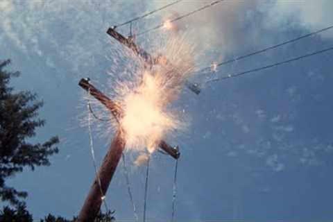 50 Transformers & Power Lines Exploding In 10 Minutes