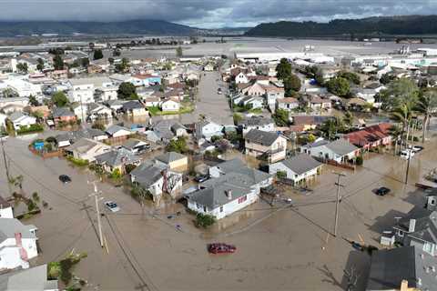 Shocking images of flooding in Pajaro after California levee break