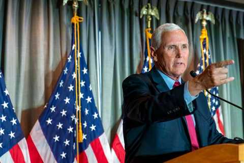 Former VP Mike Pence accuses 'reckless' Donald Trump of endangering his family during the January 6 ..