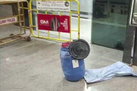 Body of female discovered in plastic drum at Bengaluru train station