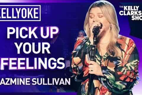 Kelly Clarkson Covers ''Pick Up Your Feelings'' By Jazmine Sullivan | Kellyoke