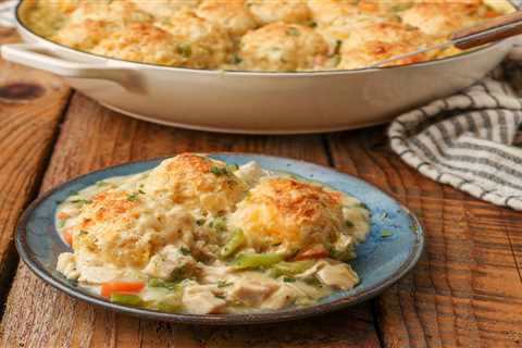 Spicy Hen Pot Pie Casserole