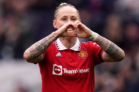 Leah Galton: Manchester United forward admits she is unlikely to change stance of not playing for..