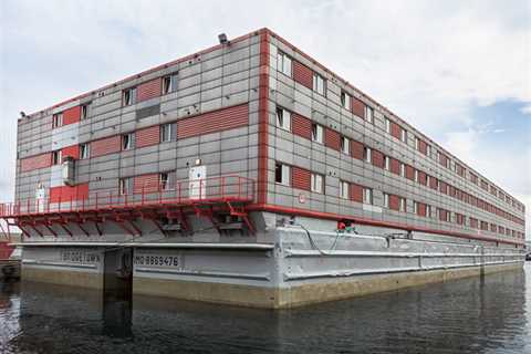 Three-storey barge to house hundreds of small boat migrants off the cost of Dorset