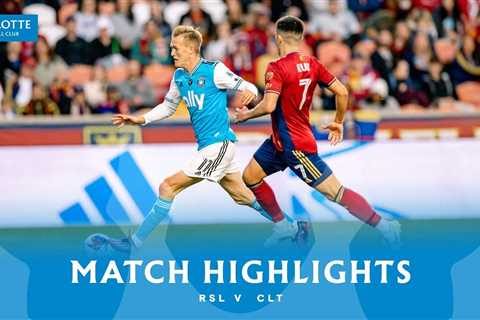 HIGHLIGHTS: Real Salt Lake vs. Charlotte FC