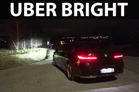 BMW i7 xDrive60 headlights test