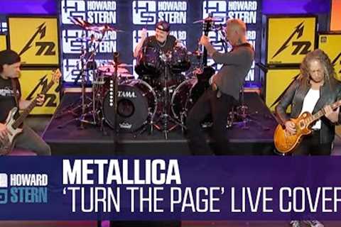 Metallica Covers Bob Seger’s “Turn the Page” Live on the Howard Stern Show